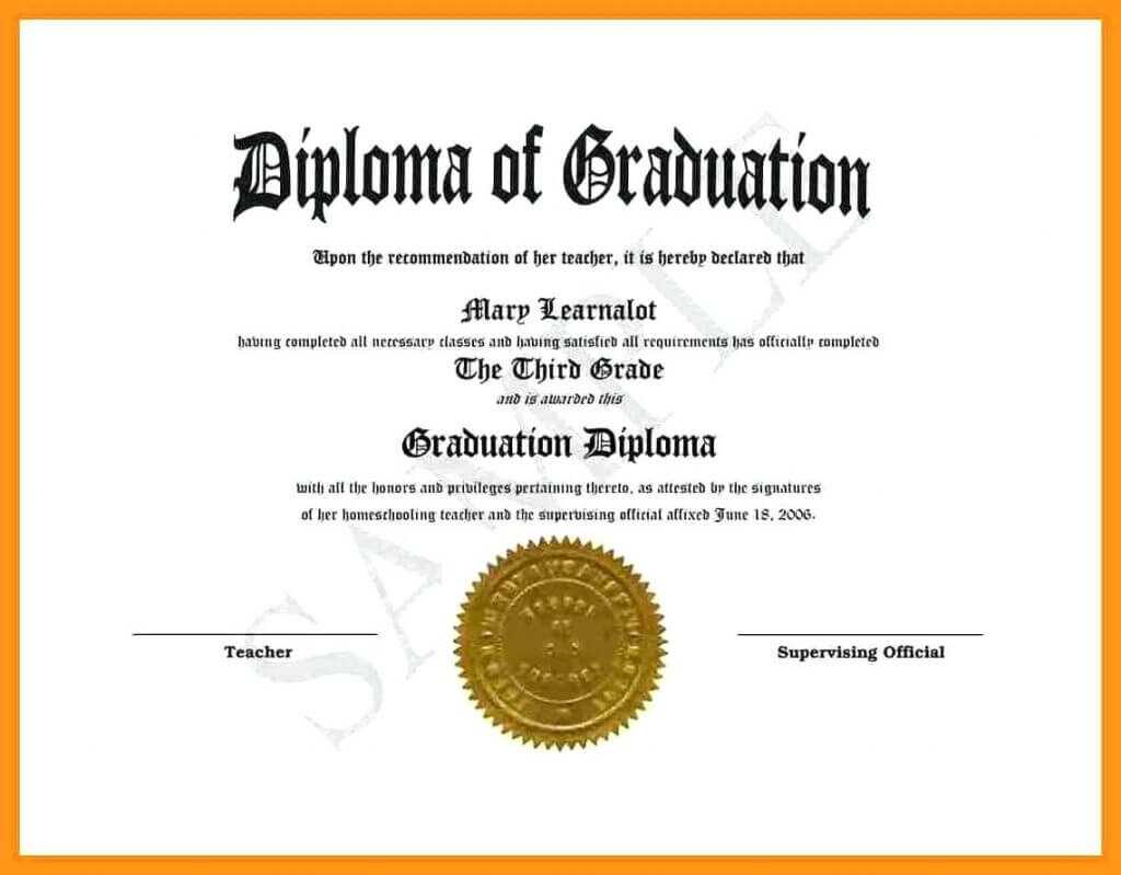 Graduation Certificate Template Word With University Graduation Certificate Template