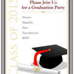 Graduation Invitation Templates – 40+ Free Graduation Regarding Free Graduation Invitation Templates For Word