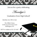 Graduation Invitation Templates Free Mfjzzklz | Graduation With Graduation Party Invitation Templates Free Word