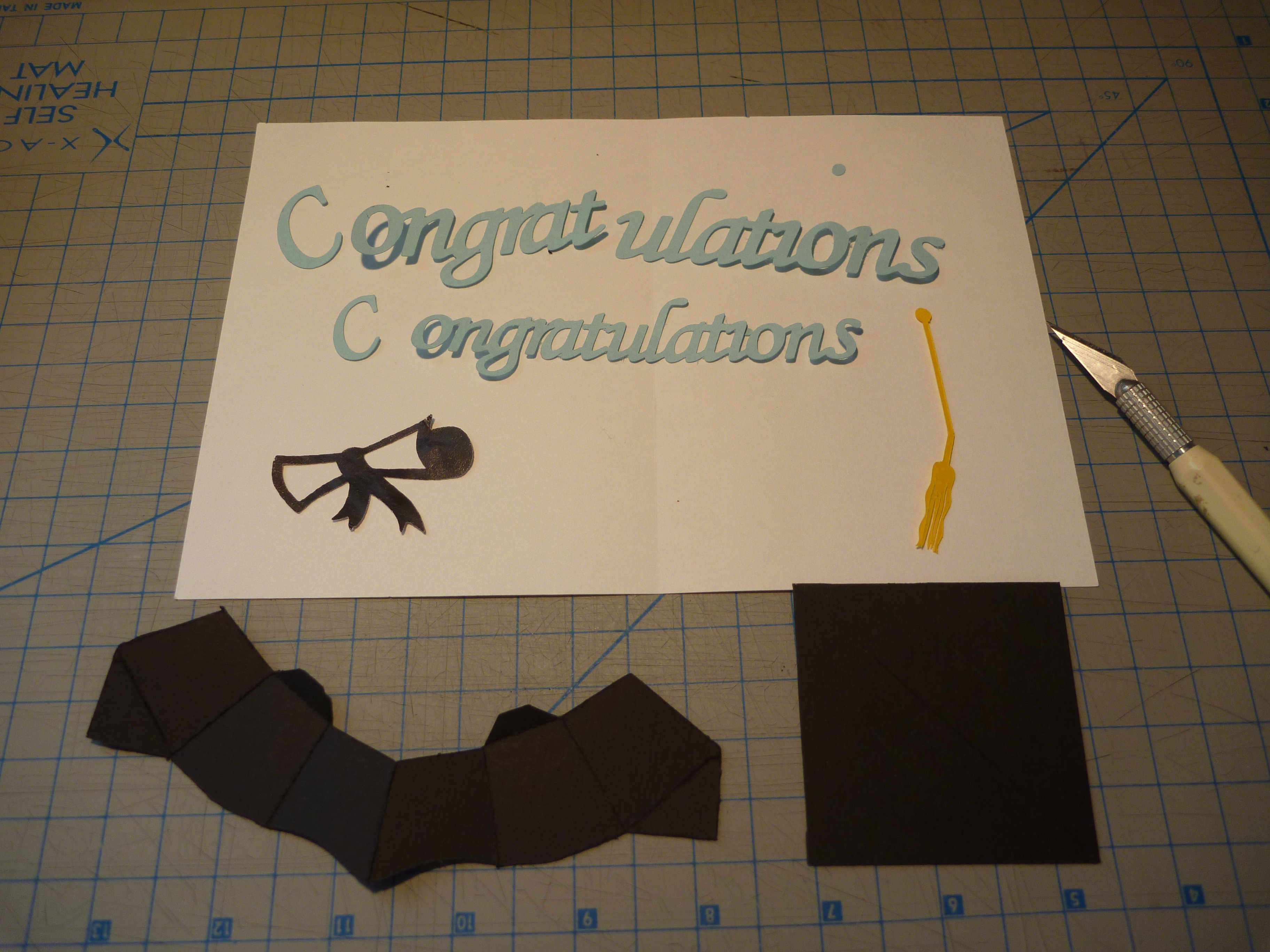 Graduation Pop Up Card: 3D Cap Tutorial – Creative Pop Up Cards Throughout Graduation Pop Up Card Template