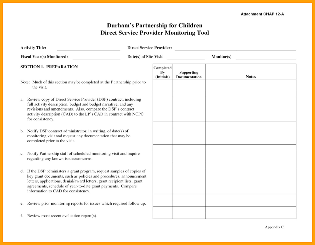Acquittal Report Template