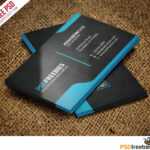 Graphic Designer Business Card Template Free Psd Inside Free Bussiness Card Template