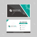 Green And Black Multipurpose Business Profile Card Template Flat.. Pertaining To Advertising Card Template