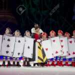 Green Bay, Wi – March 10: Queen Of Hearts And Card Soldiers.. Inside Alice In Wonderland Card Soldiers Template