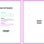 Greeting Card Template Word Free Blank Birthday Quarter Fold In Blank Quarter Fold Card Template