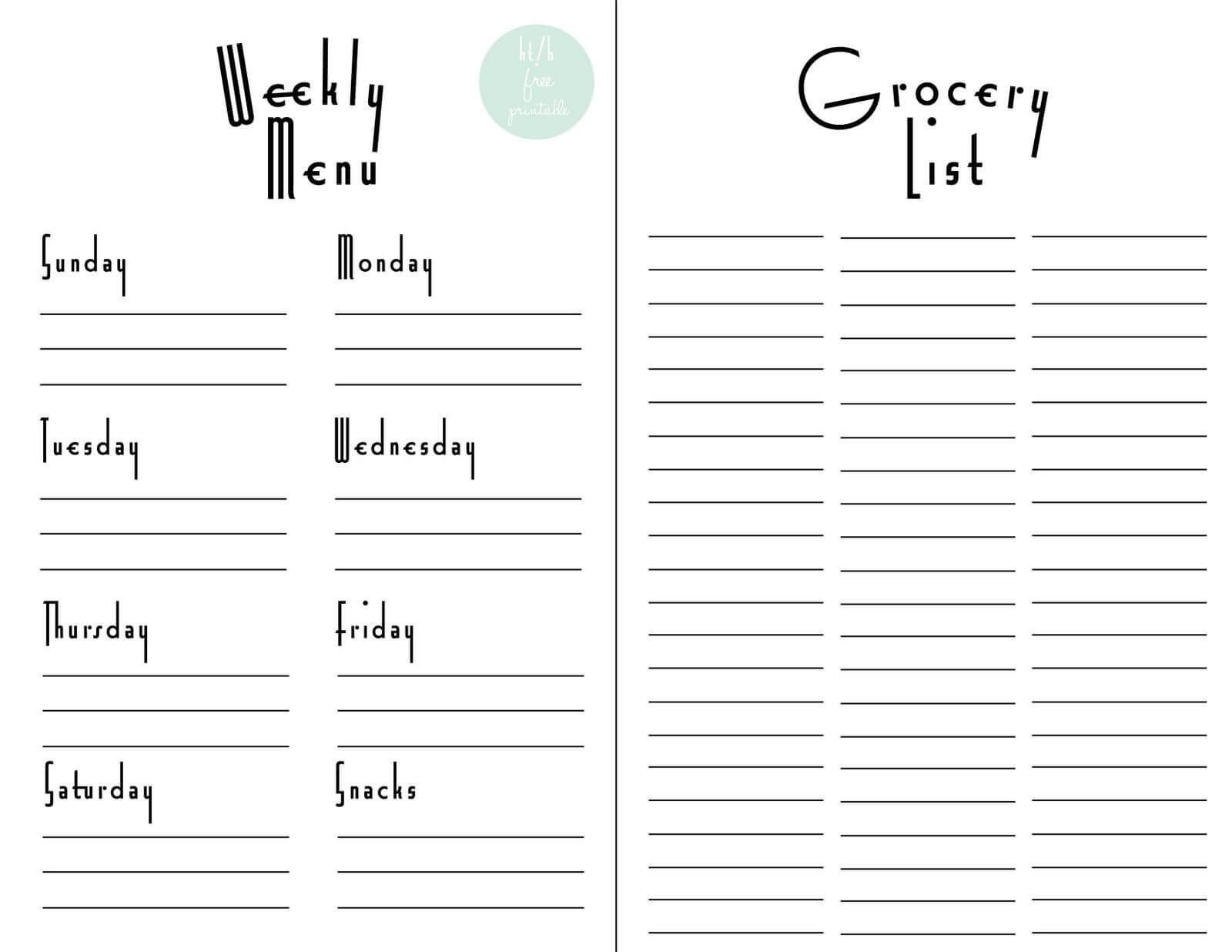 Grocery List Template Excel | Glendale Community Throughout Christmas Card List Template
