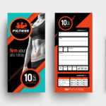 Gym / Fitness Dl Rack Card Template In Psd, Ai & Vector For Dl Card Template