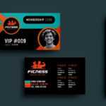 Gym Fitness Membership Card Template In Psd Ai Vector Within Gym Membership Card Template