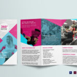 Gym Tri Fold Brochure Template For Training Brochure Template