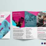 Gym Tri Fold Brochure Template For Training Brochure Template