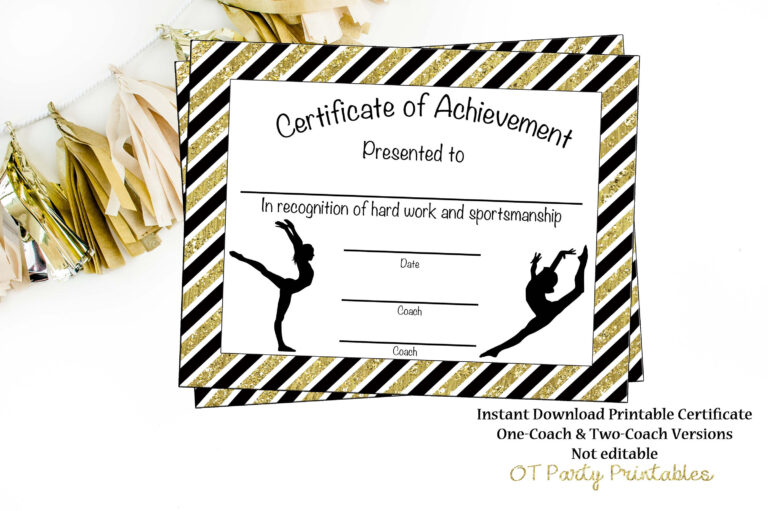 gymnastics-certificate-template-atlantaauctionco