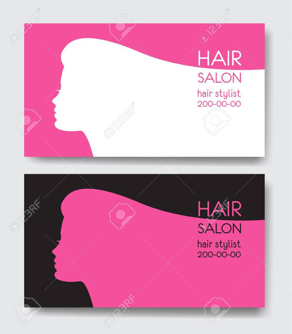 Hair Salon Business Card Templates. With Hair Salon Business Card Template
