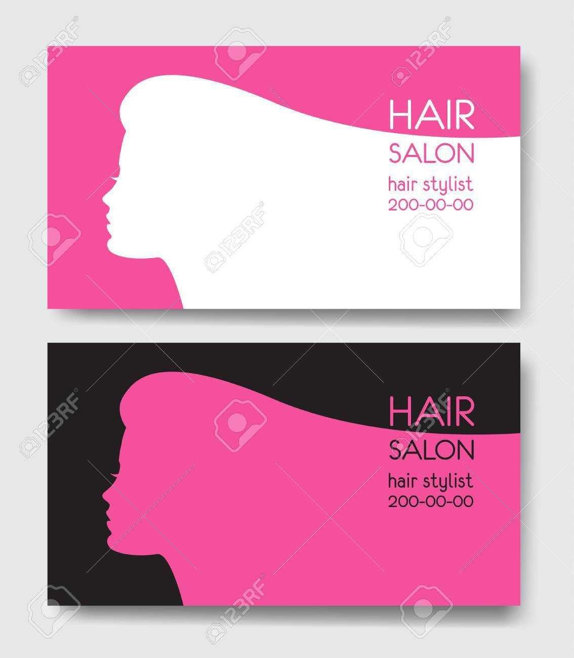 Hair Salon Business Card Templates. With Hair Salon Business Card Template