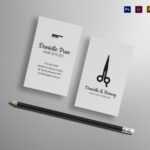 Hair Stylist Business Card Template Intended For Hair Salon Business Card Template