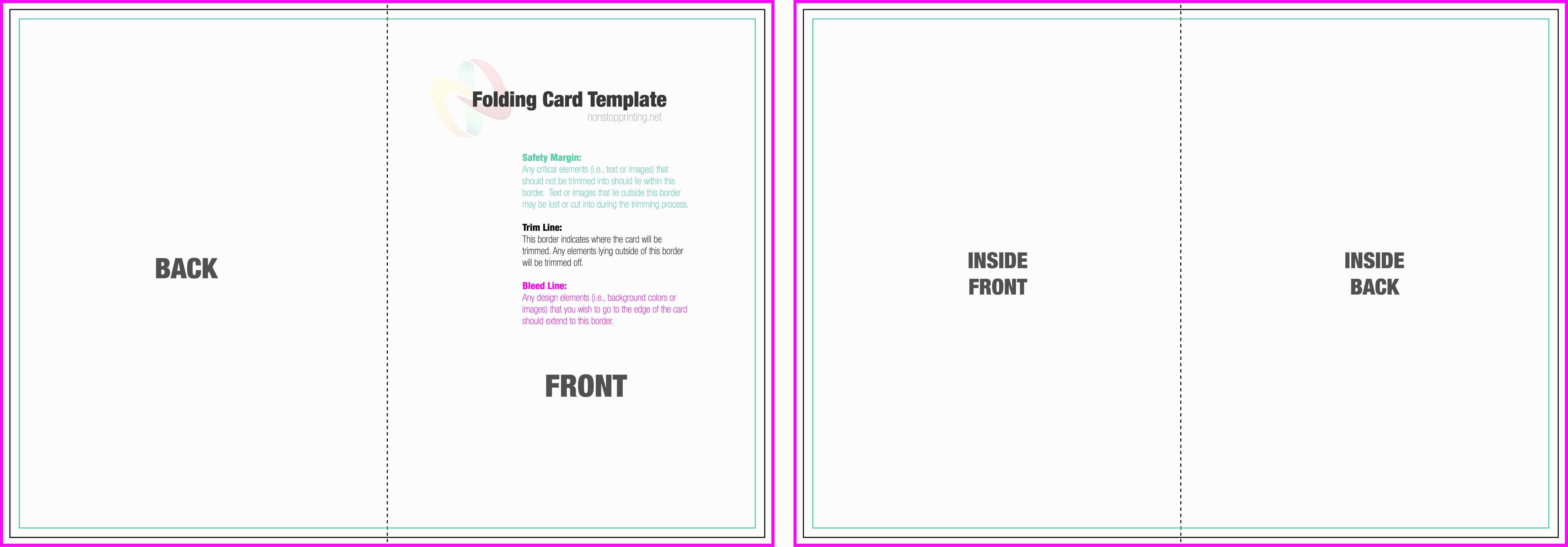 Half Fold Greeting Card Template 7 Things You Most Likely In Half Fold Card Template