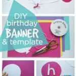 Happy Birthday Banner Diy Template | Diy Party Ideas  Group With Diy Party Banner Template