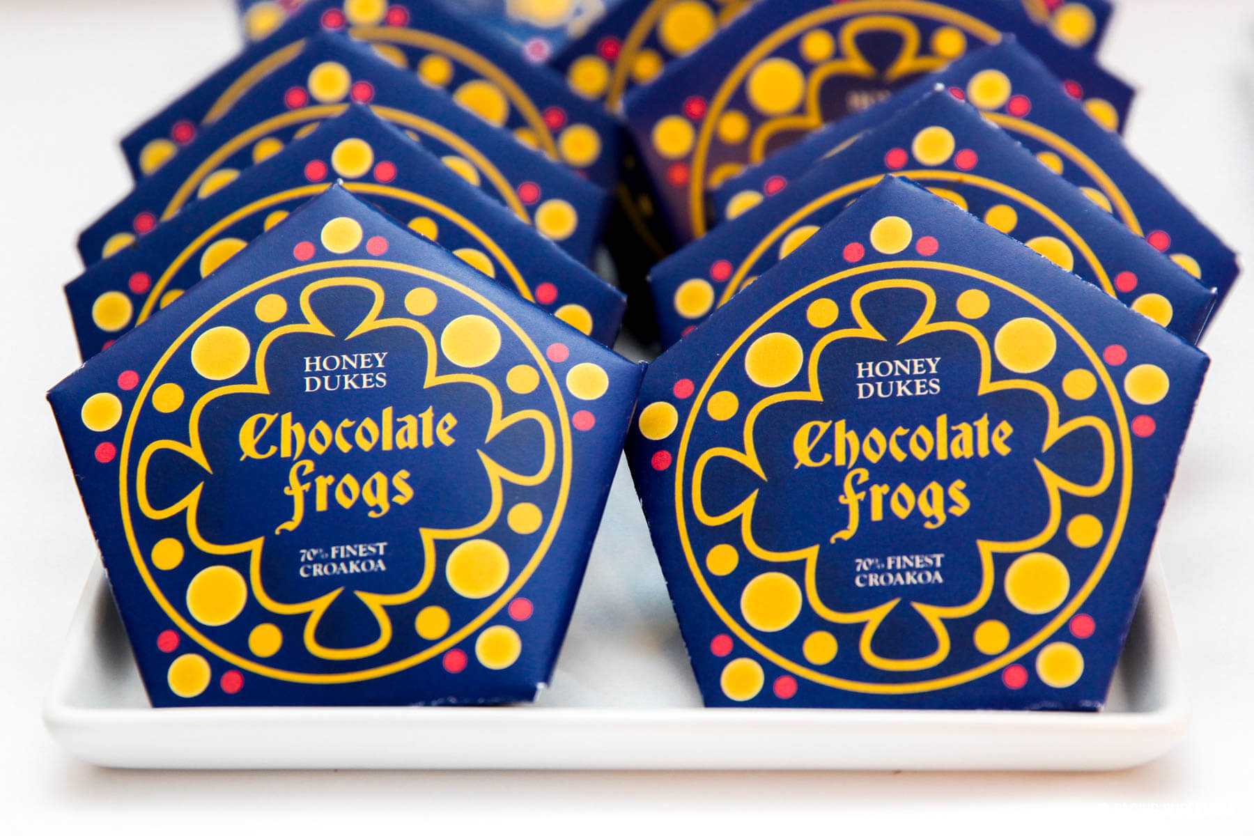 Harry Potter Chocolate Frogs – Free Printable Template For With Regard To Chocolate Frog Card Template