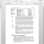 Hazardous Waste Management Procedure | Env102 Pertaining To Waste Management Report Template