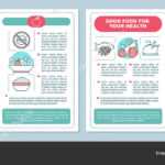 Healthy Nutrition Brochure Template Layout Dieting Program Regarding Nutrition Brochure Template