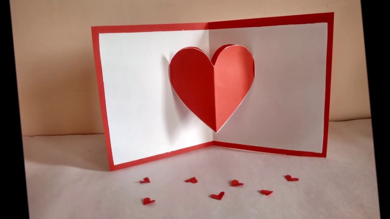 Heart Pop Up Cardzainab Throughout Heart Pop Up Card Template Free