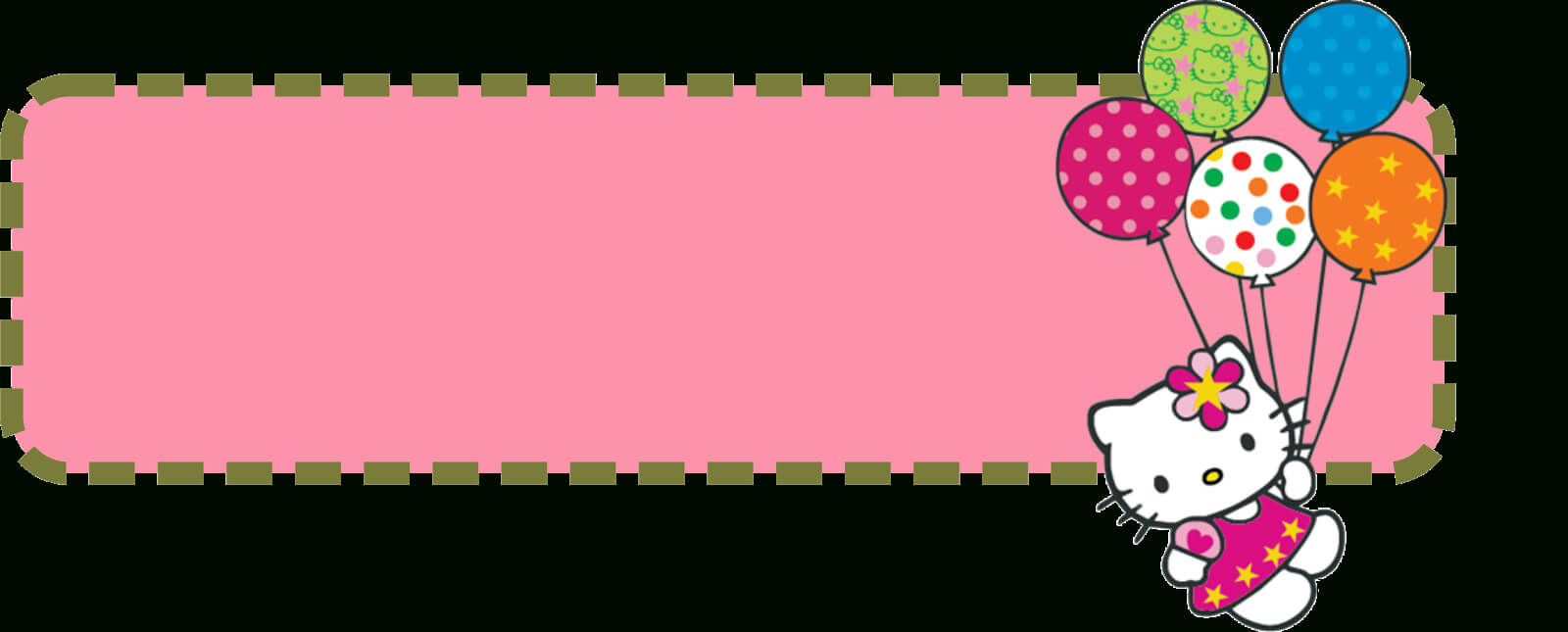 Hello Kitty Banner Template | Banner And Forum Templates within Hello Kitty Banner Template