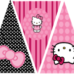 Hello Kitty Birthday Party Banner. This Is One Of 2 Regarding Hello Kitty Banner Template
