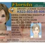 Here's A Sample Of A Fake Florida Id Card That's Solda With Regard To Florida Id Card Template