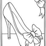 High Heel Drawing Template At Paintingvalley | Explore Within High Heel Shoe Template For Card