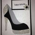 High Heel Shoe Card – Birthday Tanya Bell's High Heel Shoe Regarding High Heel Template For Cards