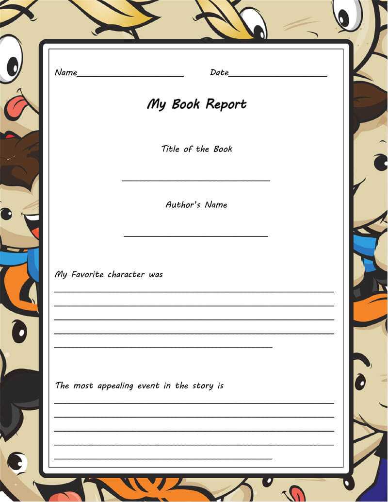 High School Book Report Template College Paper Sample Within High School Book Report Template