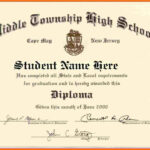 High School Diploma Template Word | James Williams | Free throughout Graduation Certificate Template Word