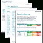 Hipaa Configuration Audit Summary – Sc Report Template Intended For Security Audit Report Template