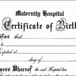 Home Birth Certificate Template Lovely Birth Certificate For Editable Birth Certificate Template
