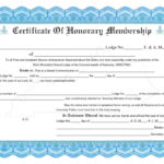 Honorary Membership Certificate Template Word Throughout Llc Membership Certificate Template