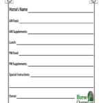 Horse Stall Cards Templates - Fill Online, Printable with regard to Horse Stall Card Template