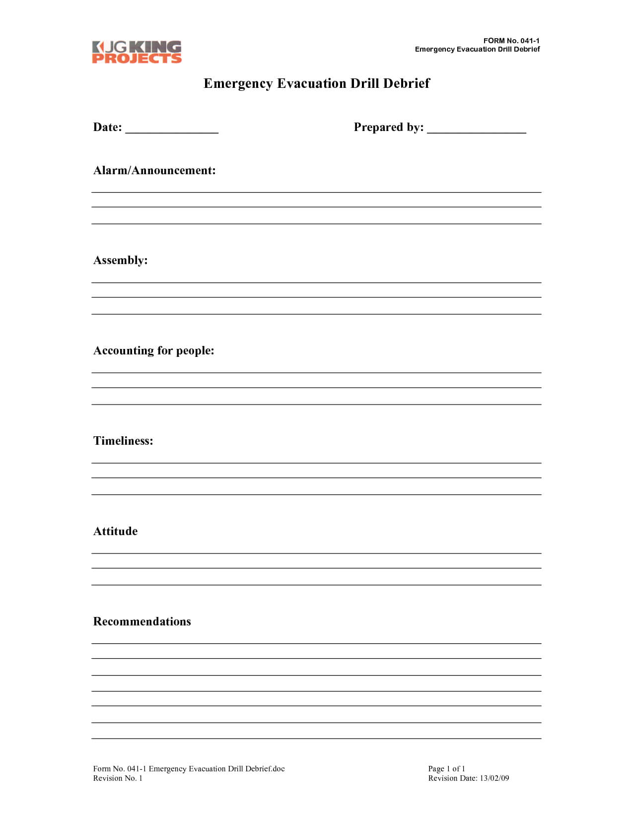 Hospital Debriefing Form Template inside Debriefing Report Template