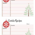 Host A Cookie Exchange Party | The Top Pinned | Printable In Cookie Exchange Recipe Card Template