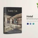 Hotel And Motel Bi Fold Brochure Template Throughout Hotel Brochure Design Templates