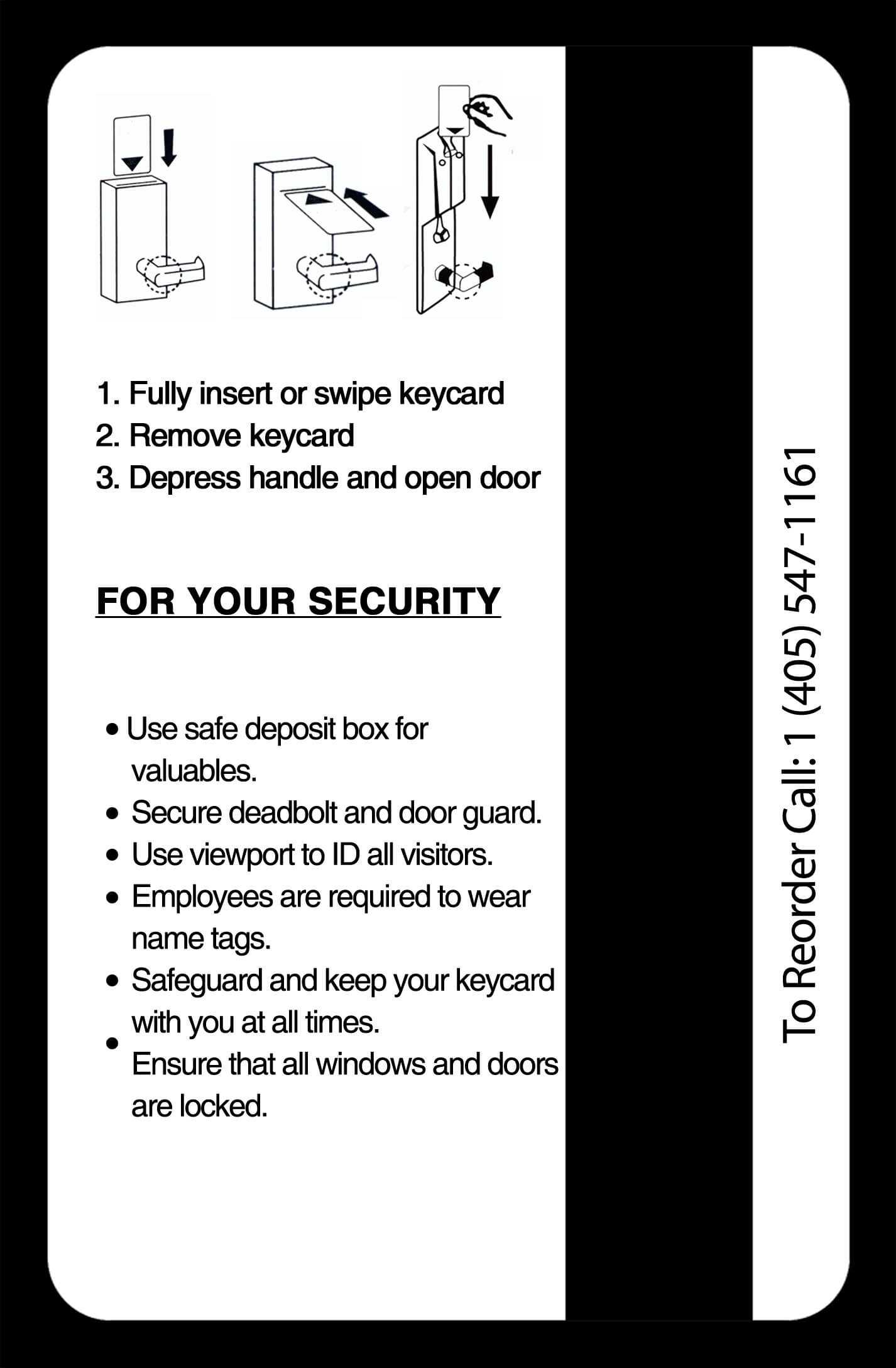 Hotel Key Card Printing | Hotel Keys | Custom Hotel Key Cards In Hotel Key Card Template