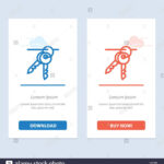 Hotel, Key, Room, Keys Blue And Red Download And Buy Now Web Inside Hotel Key Card Template