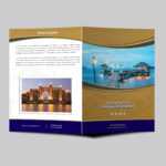 Hotel Resort Bi Fold Brochure Design Templatearun Kumar In Hotel Brochure Design Templates