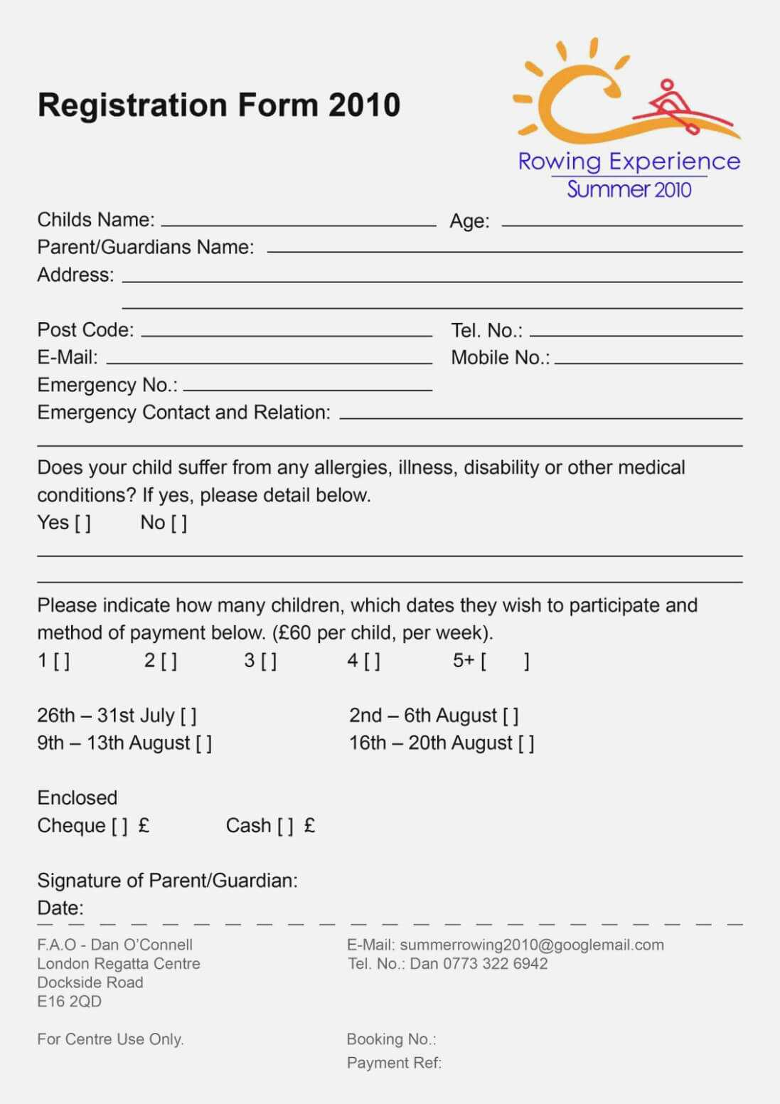 How I Successfuly | Realty Executives Mi : Invoice And Pertaining To Camp Registration Form Template Word