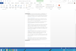 How To Add Page Numbers And A Table Of Contents To Word Intended For How To Add Page Numbers And A Table Of Contents To Word Intended For