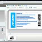 How To Build Your Own Label Template In Dymo Label Software? within Dymo Label Templates For Word