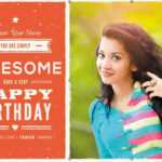 How To Create A Birthday Card In Photoshop Intended For Photoshop Birthday Card Template Free