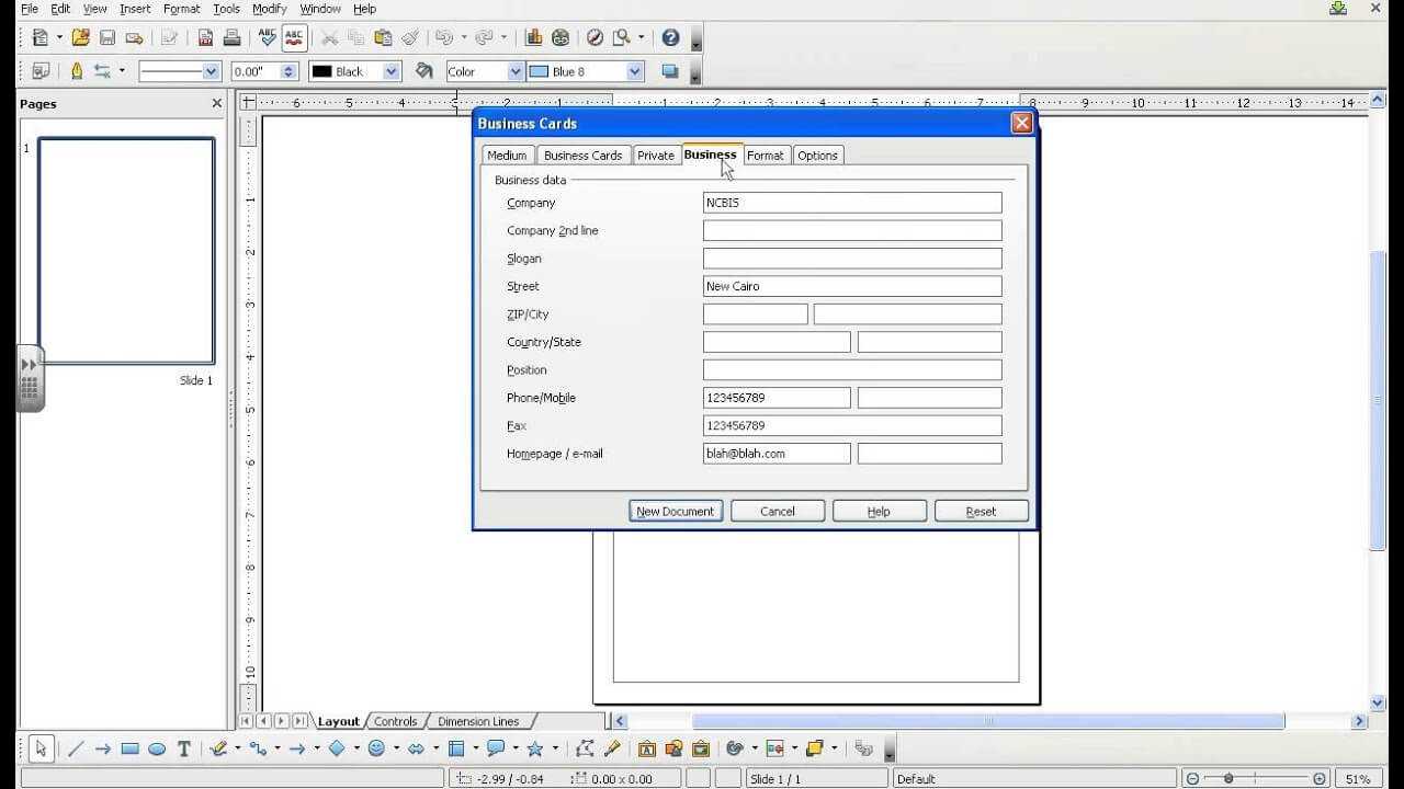 How To Create A Biz Card Using Open Office Draw 3.1Icttoolbox From  Screenr With Regard To Openoffice Business Card Template