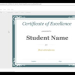 How To Create A Certificate In Google Slides Inside Choir Certificate Template