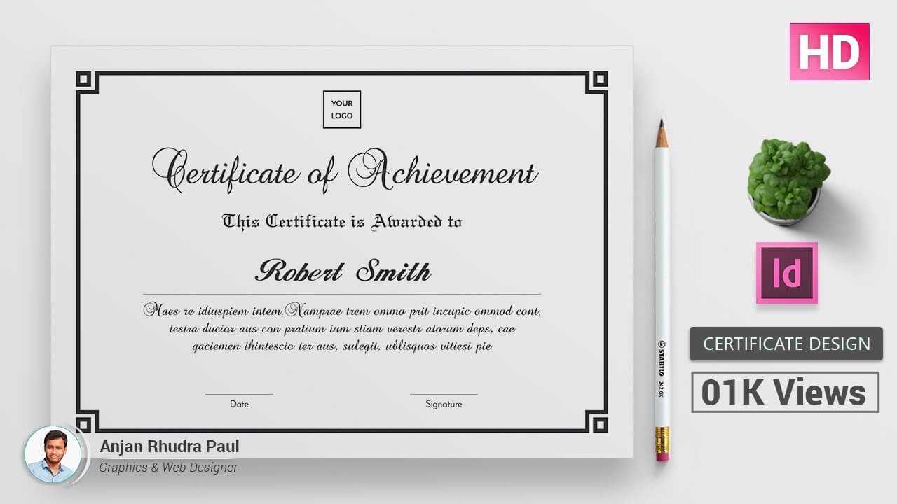 How To Create A Certificate Template In Indesign : ✪ Indesign Tutorial ✪ With Regard To Indesign Certificate Template