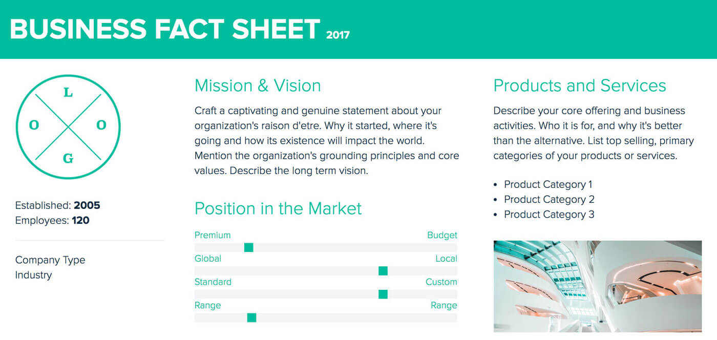 How To Create A Fact Sheet : A Stepstep Guide | Xtensio 2019 With Regard To Fact Card Template