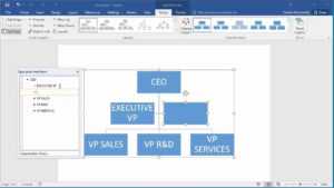 How To Create An Organization Chart In Word 2016 pertaining to Word Org How To Create An Organization Chart In Word 2016 pertaining to Word Org